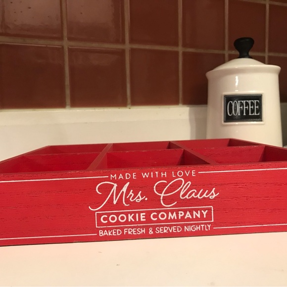 Target Holiday Target Mrs Claus 222 Wooden Cookie Tray Poshmark